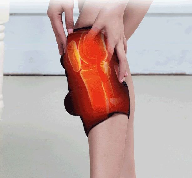 Electric Infrared Heating Knee & Elbow Massager | Vibration Therapy & Pain Relief