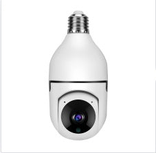 Smart WiFi Bulb Camera | 1080P, 4X Zoom | 5G Alarm & Home Security Monitor