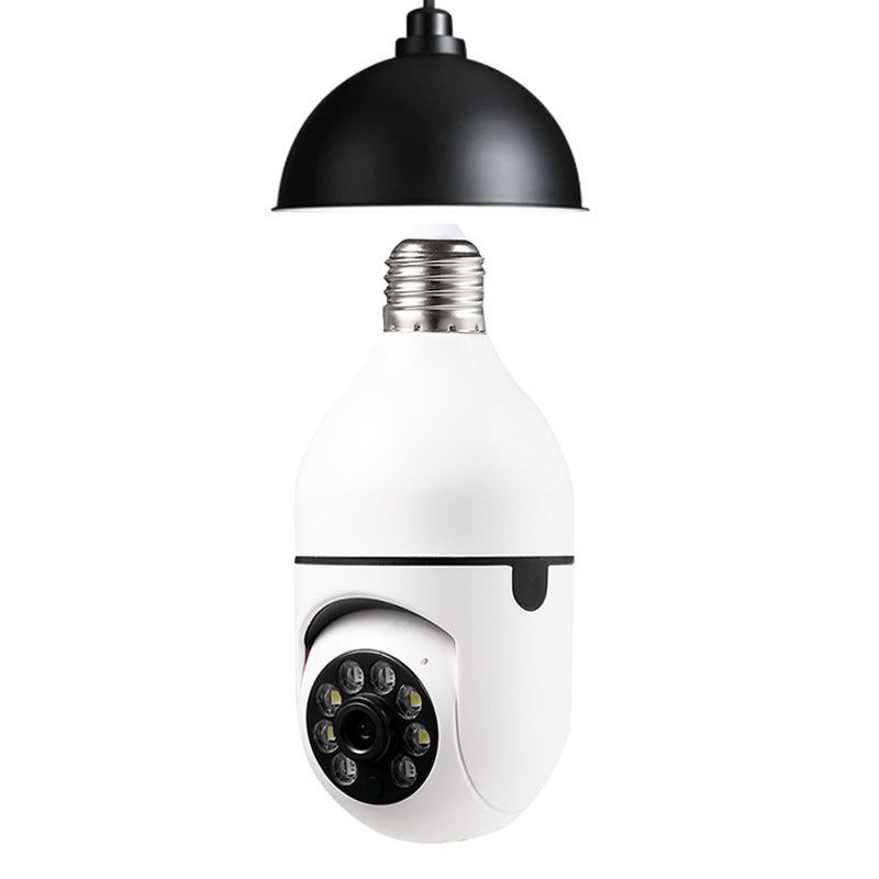 Smart WiFi Bulb Camera | 1080P, 4X Zoom | 5G Alarm & Home Security Monitor