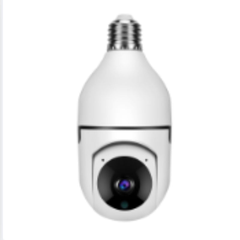 Smart WiFi Bulb Camera | 1080P, 4X Zoom | 5G Alarm & Home Security Monitor