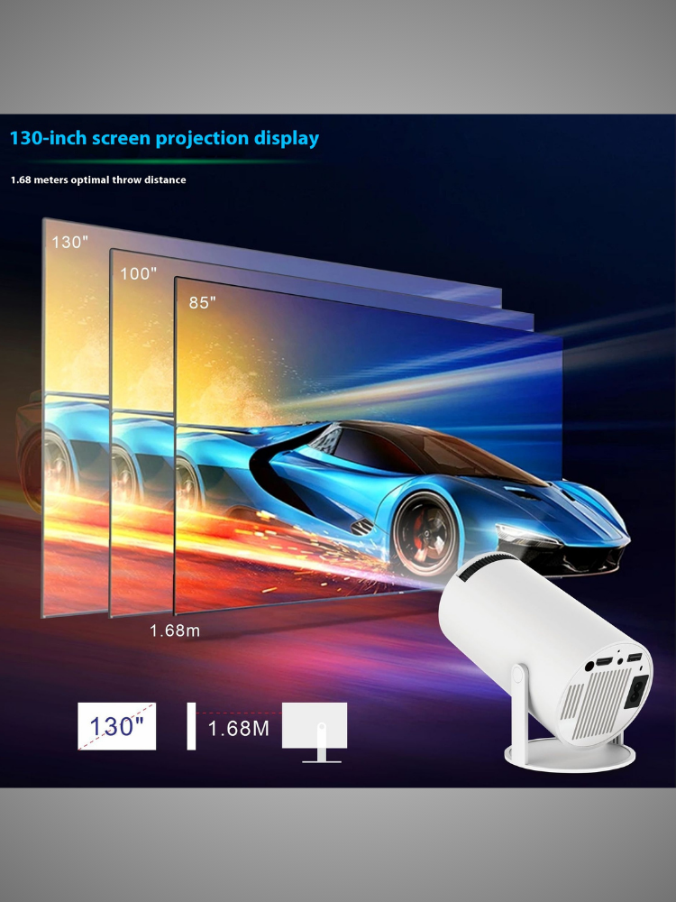 Drop Daddy Portable Pro Projector | Theater Entertainment At Home