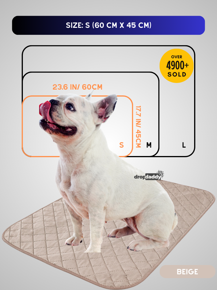 Bamboo Fiber Waterproof Pet Training Mat With Absorbing Technology | Moisture Proof