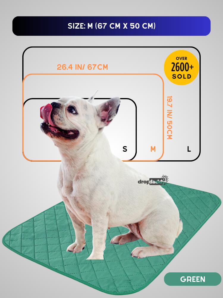 Bamboo Fiber Waterproof Pet Training Mat With Absorbing Technology | Moisture Proof