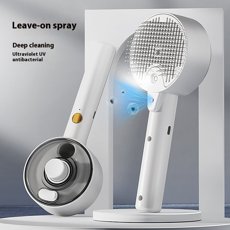 Self-Cleaning Steam Brush for Dogs & Cats