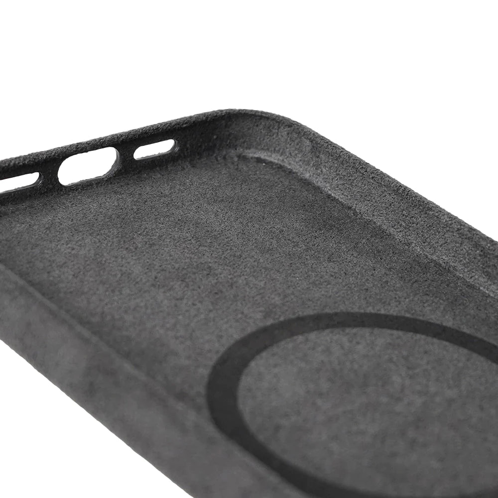 Alcantara Magsafe-Hülle für das iPhone – Luxus-Handyhüllen