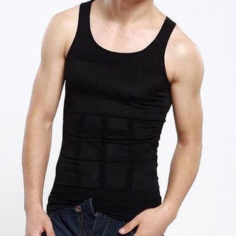 DropDaddy Men Tummy Vest Shaper