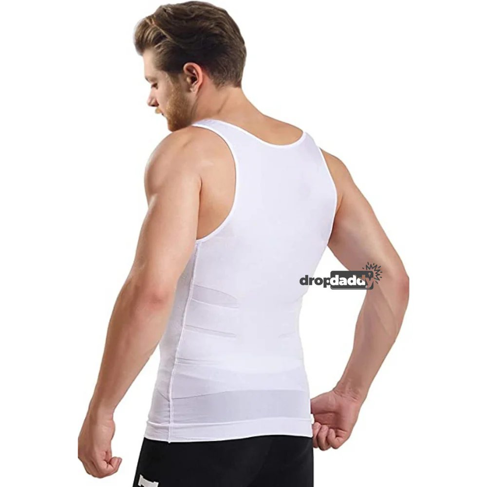 DropDaddy Men Tummy Vest Shaper