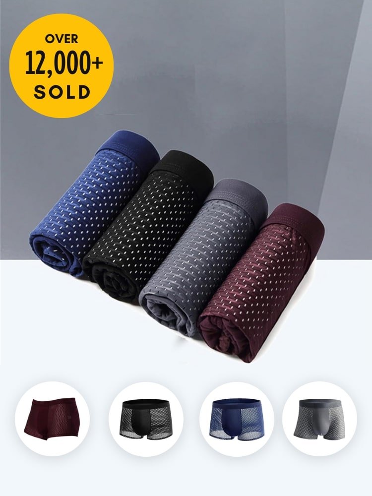 Unterwäsche-Boxershorts aus Bambusfaser – für ganztägigen Komfort